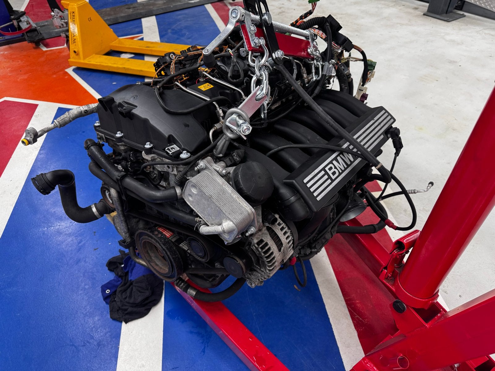 BMW N53B30A motor met handmatige 6-versnellingsbak, Ophalen of Verzenden, Gebruikt, BMW