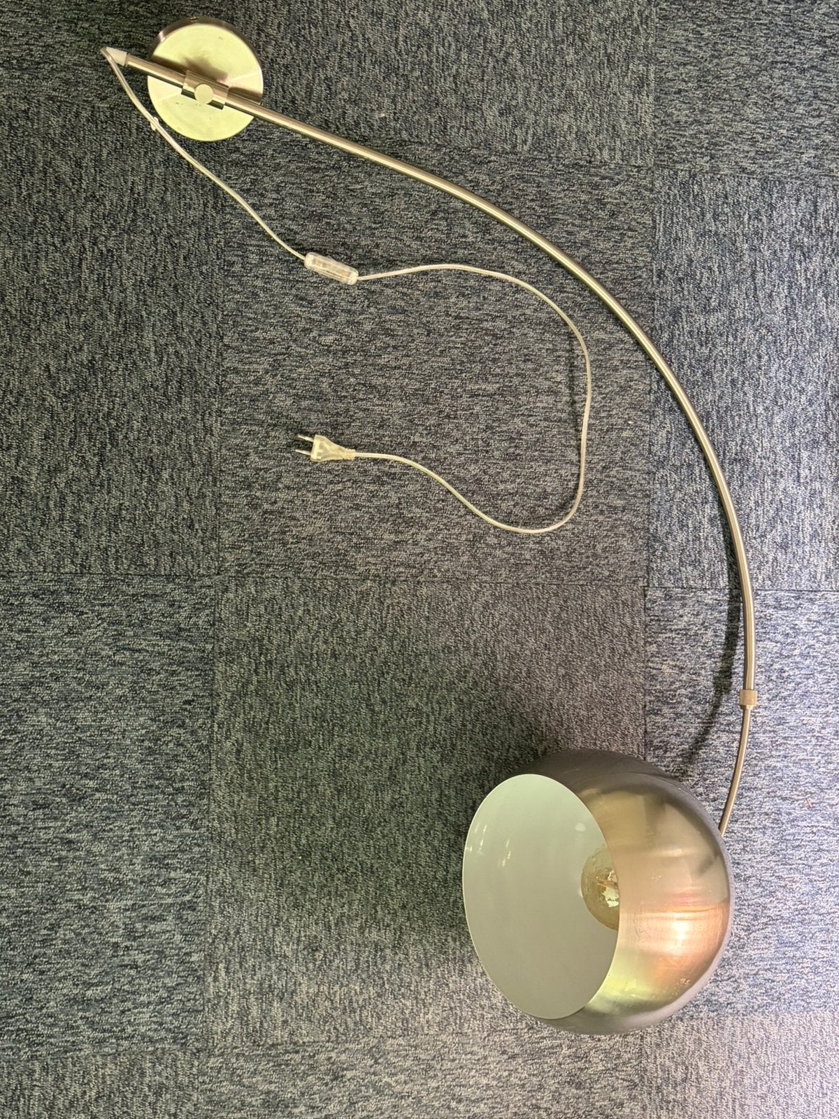 Modern Wall Lamp / Wall Sconce – Metal – Fully Working, Ophalen of Verzenden, Gebruikt, Metaal