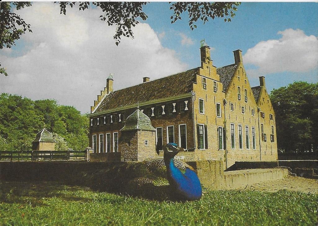 Sus72 Ongelopen ansichtkaart Uithuizen Menkamaborg, Ophalen of Verzenden, 1980 tot heden, Gelopen