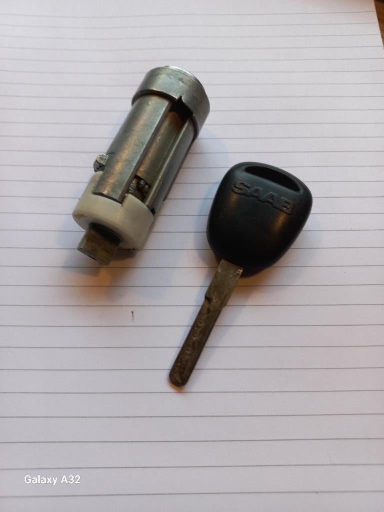 Contactslot met sleutel Saab 900NG, Ophalen of Verzenden, Gebruikt, Saab