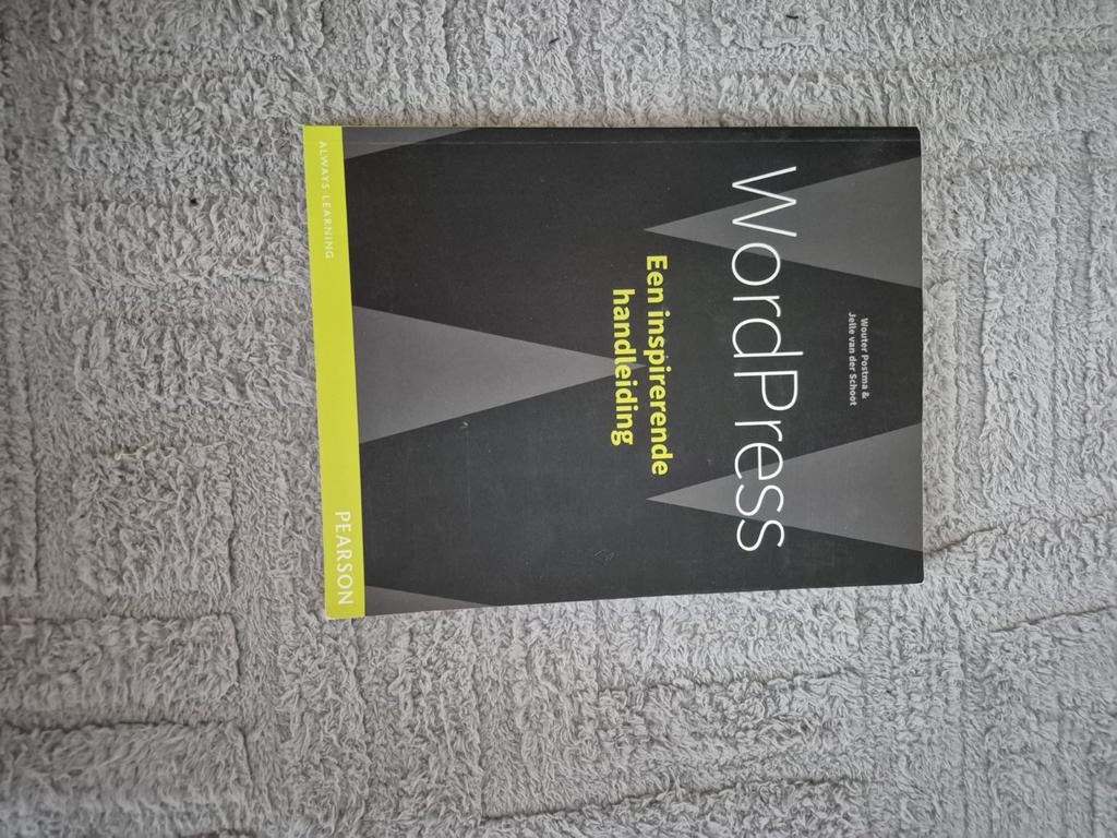 WordPress: Een inspirerende handleiding, Boeken, Ophalen of Verzenden