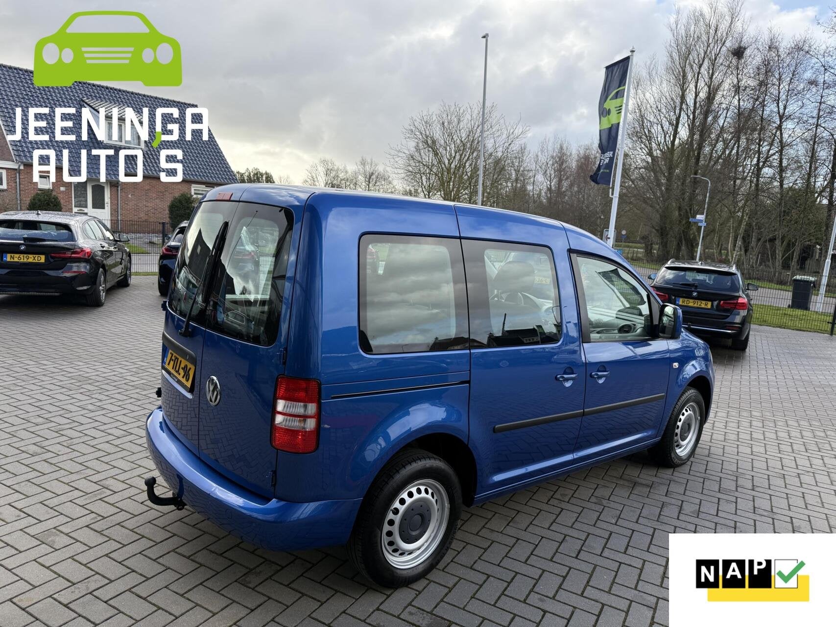 Volkswagen Caddy Combi 1.2 TSI Trendline|Airco|Cruise|Trekha, Auto's, Voorwielaandrijving, Euro 5, Stof, Gebruikt
