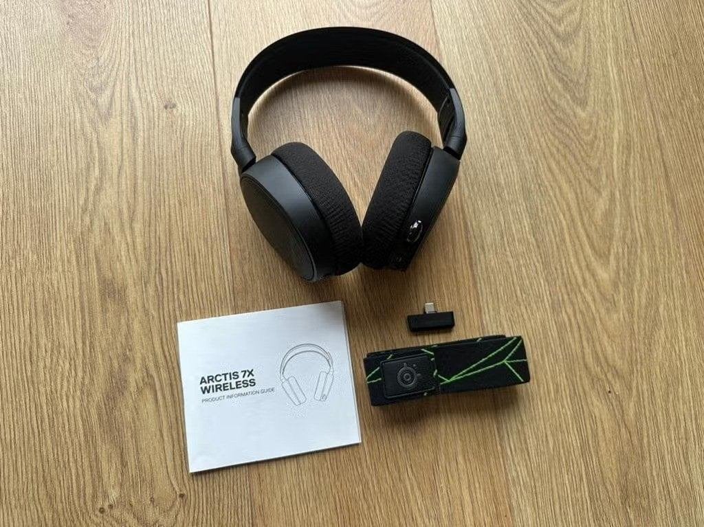 SteelSeries Arctis 7X Gaming Headset/Koptelefoon Compleet!!!, Computers en Software, Headsets, Ophalen of Verzenden, Gaming headset