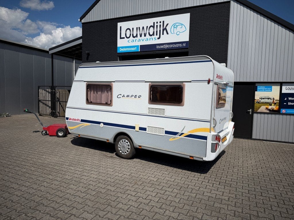 DETHLEFFS Camper 395 HK ’05 (Rondzit, Luifel), Caravans en Kamperen, Rondzit, Tot en met 2, Bedrijf, 750 - 1000 kg