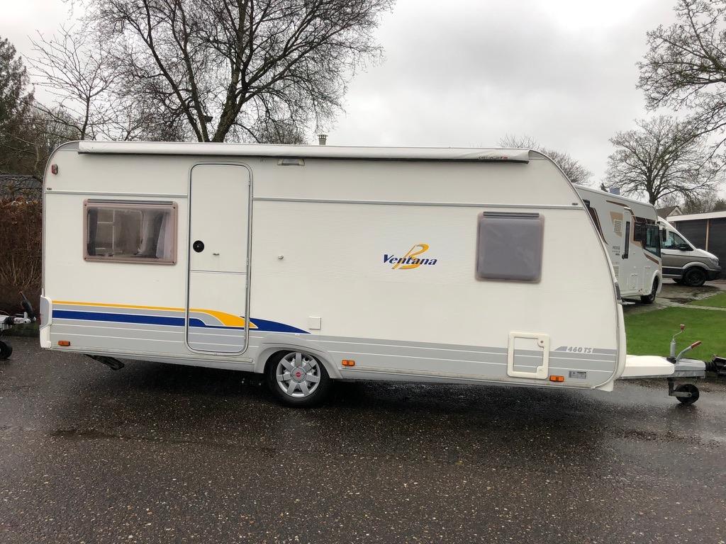 Bürstner Burstner Ventana 460 TS 2004 mover, tent, luifel, Rondzit, Schokbreker, Particulier, Vast bed