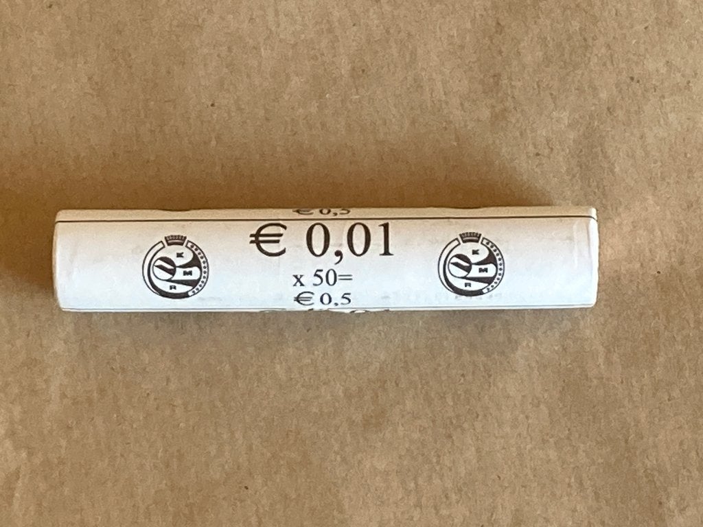 € 0,01 Zichtrol. België. 2004. Rare., Ophalen, België, 1 cent, Setje