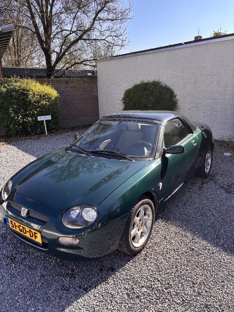 MG F 1.8 I 1996 Groen, Auto's, MG, Particulier, F, ABS, Airbags, Airconditioning, Alarm, Elektrische ramen, Lederen bekleding