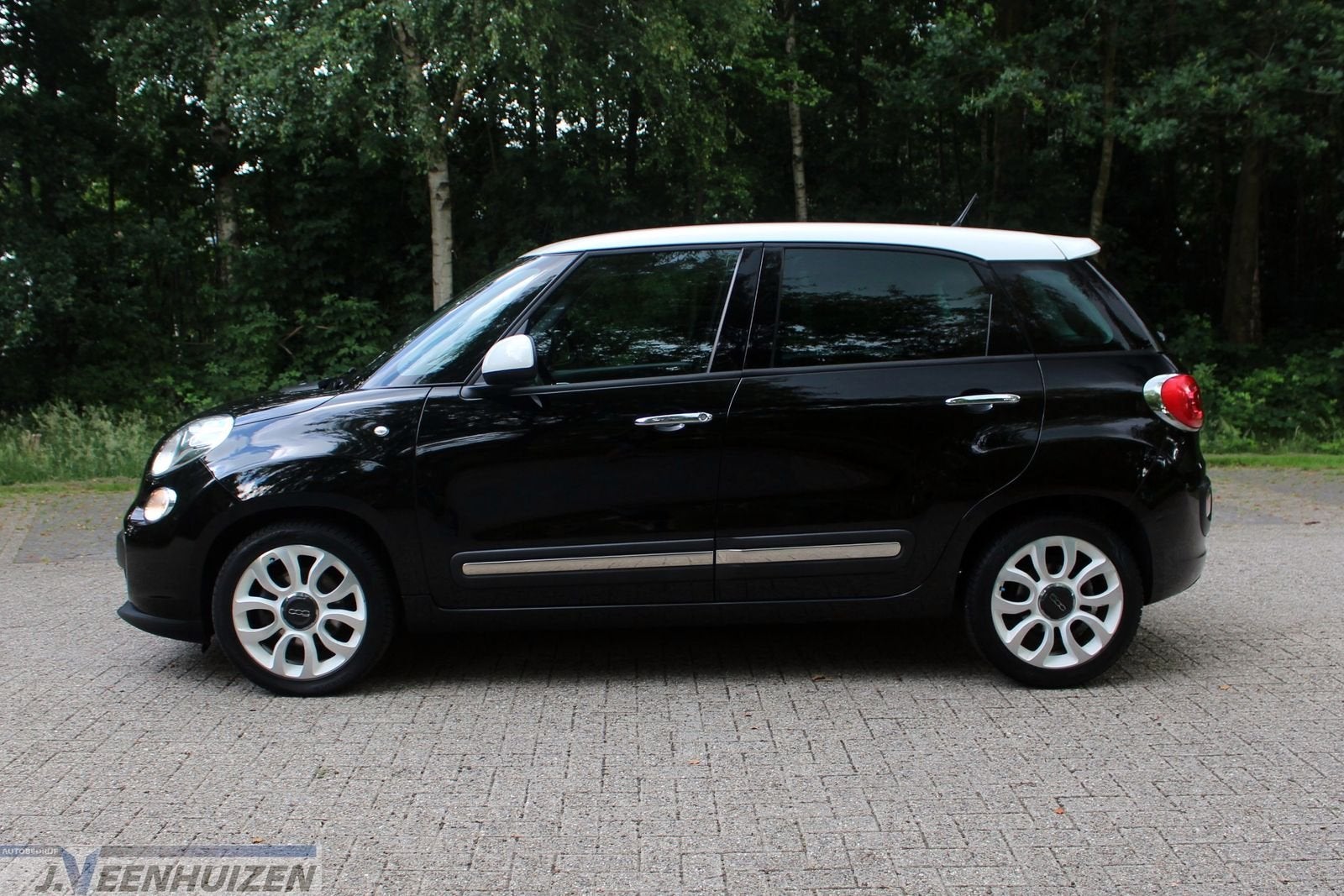 Fiat 500L 0.9 TwinAir Luxy ❄ Clima | Nette auto | Bj '13, Auto's, Fiat, Stof, Gebruikt, Euro 6, Zwart