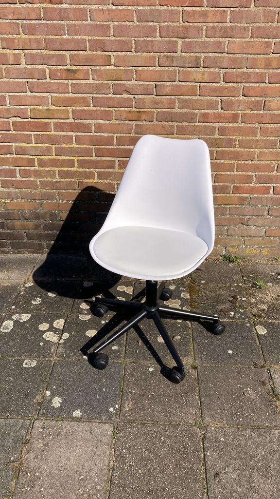 Bureaustoel Ikea, Ophalen, Zo goed als nieuw, Wit, Bureaustoel