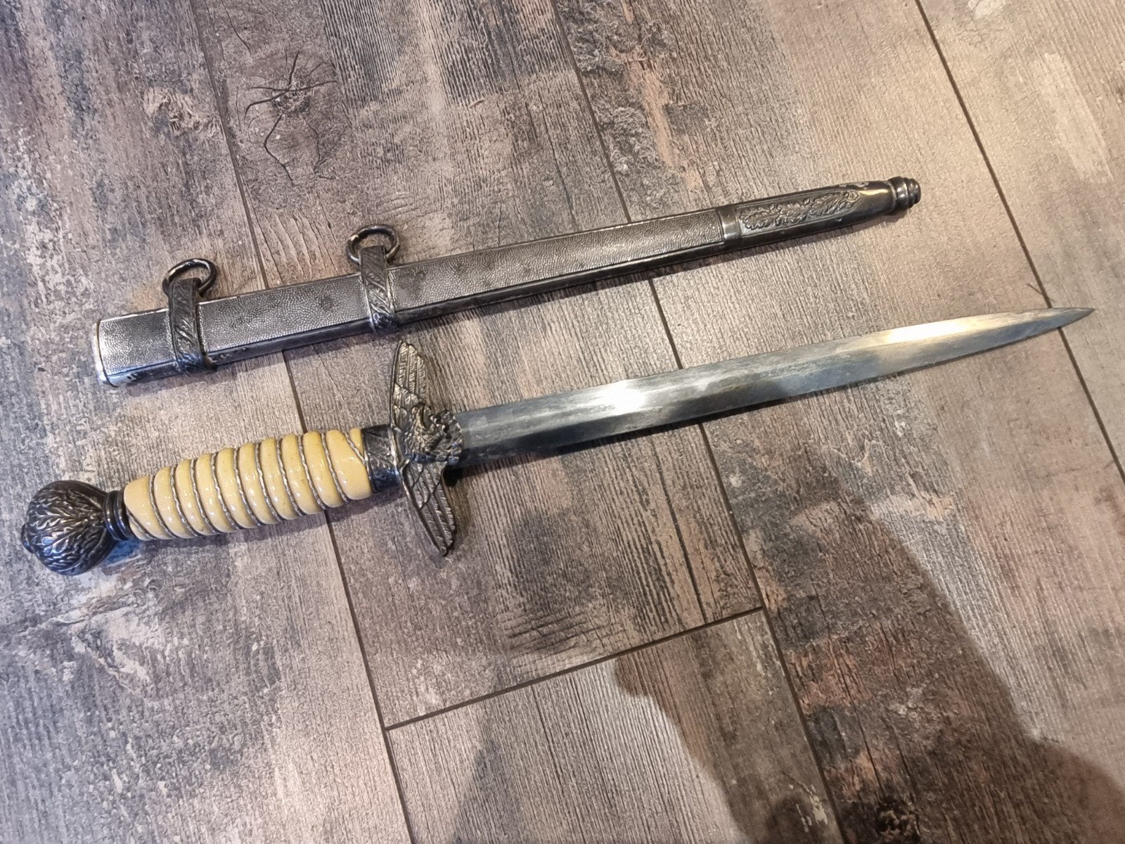 Duits WOII luftwaffe officier dolk LOD dagger dolch, Ophalen of Verzenden, Luchtmacht, Duitsland