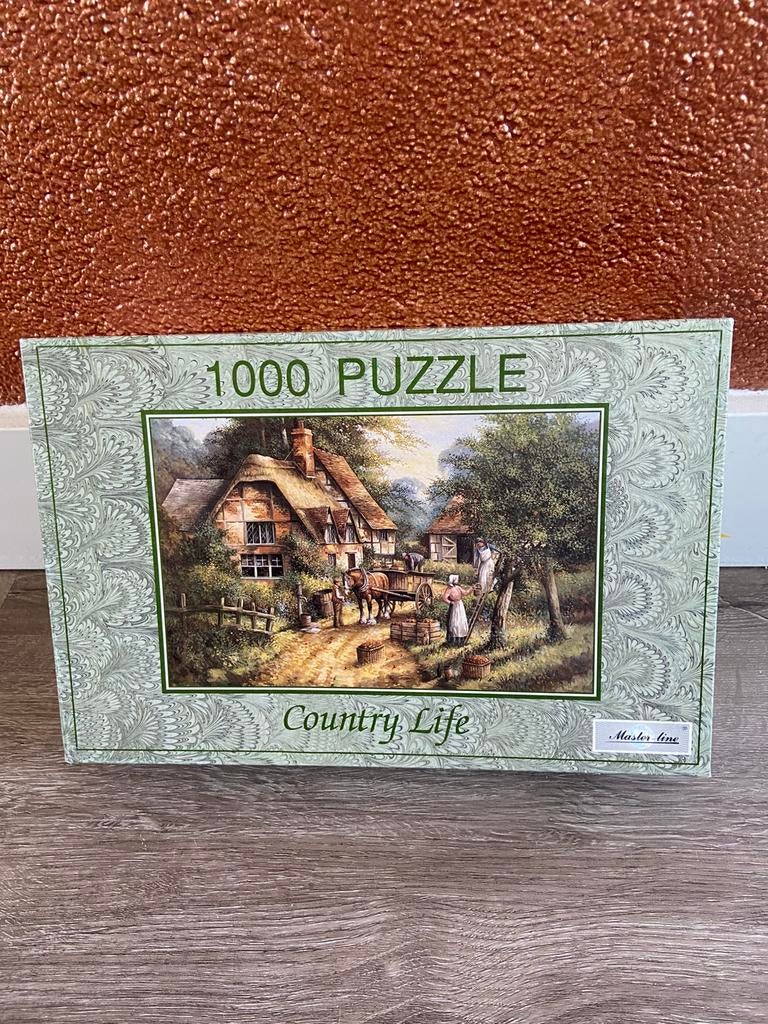 Puzzel Country Life, Ophalen of Verzenden, 500 t/m 1500 stukjes, Gebruikt