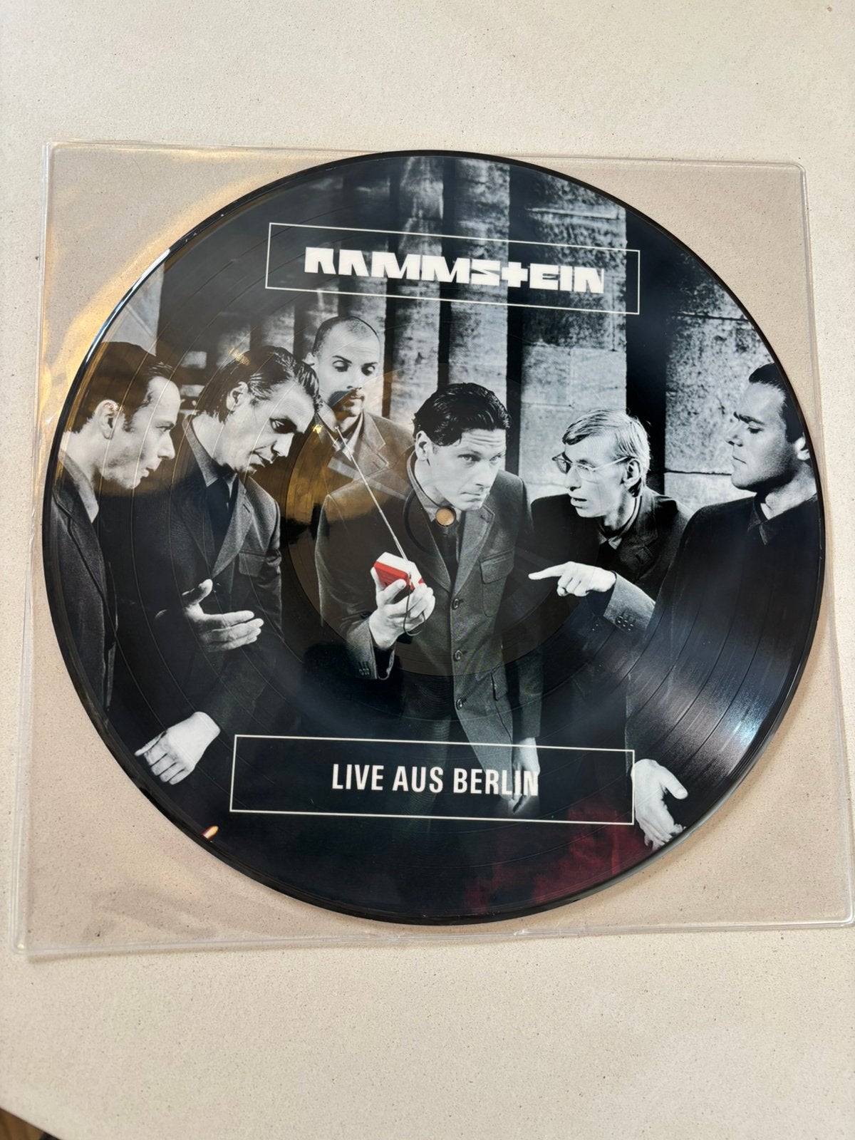 Lp 1999 rammstein - live aus berlin super zeldzaam vinyl nm, Ophalen of Verzenden, Zo goed als nieuw