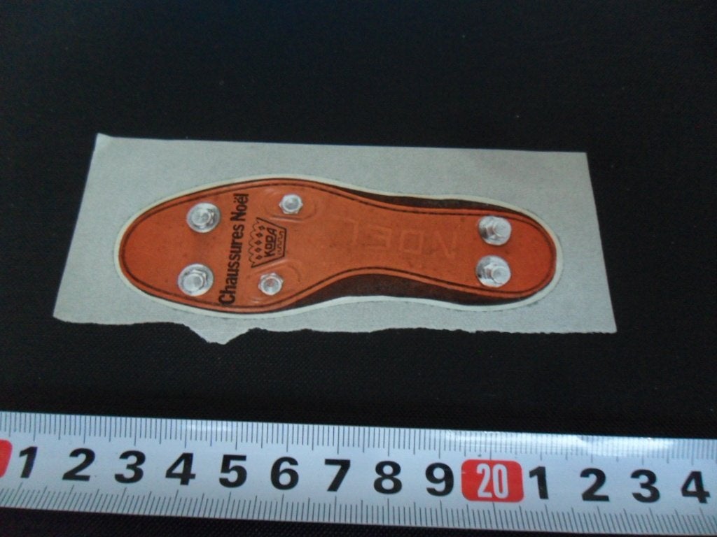 sticker voetbal schoen chaussures noël kopa links, Ophalen of Verzenden, Zo goed als nieuw