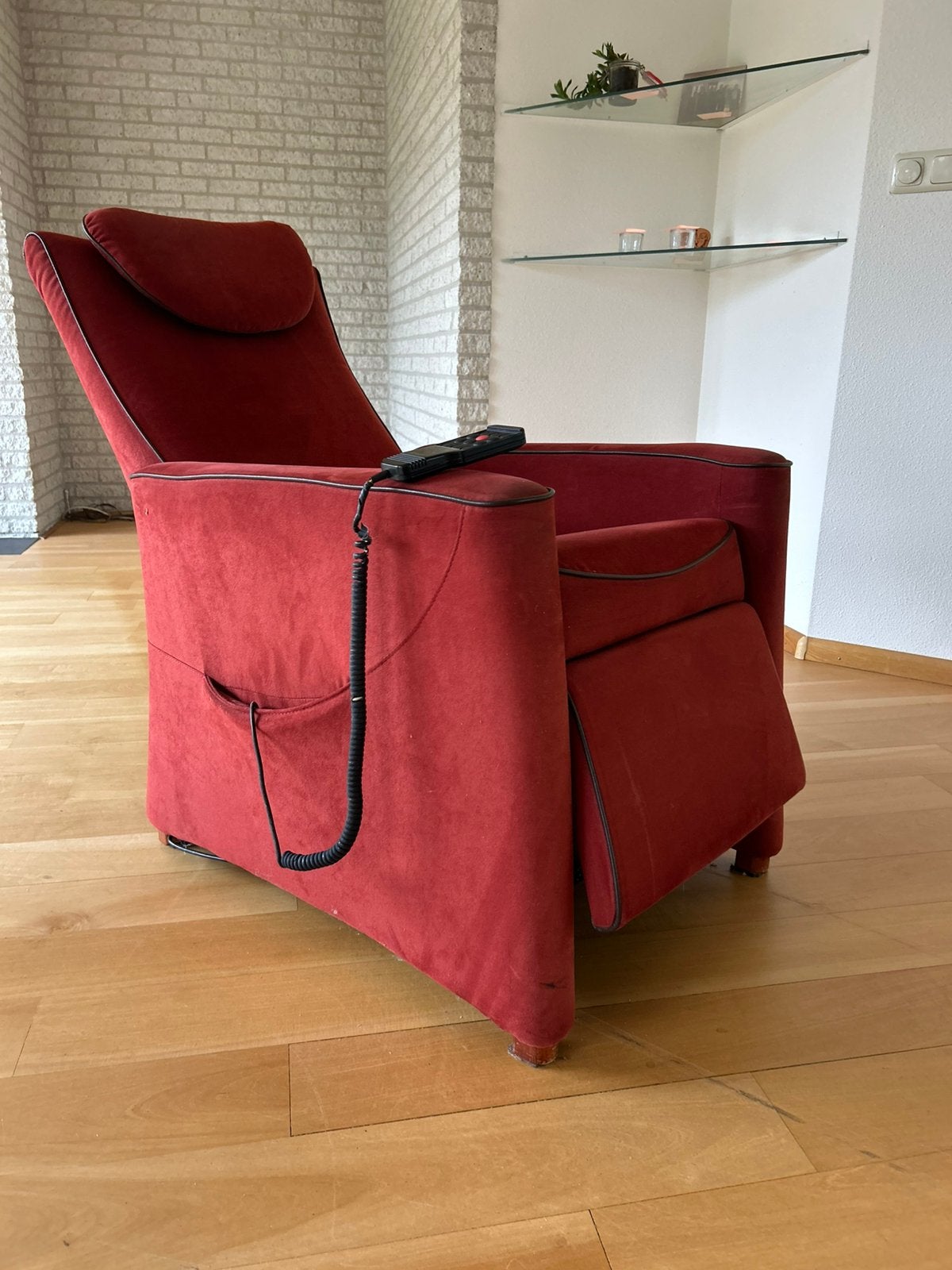 Fitform elektrische relaxstoel / sta-op stoel, Ophalen of Verzenden, Zo goed als nieuw, 75 tot 100 cm, 50 tot 75 cm