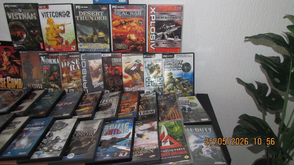 Grote collectie PC CD-ROM games (diverse genres), Spelcomputers en Games, Games | Pc, Ophalen, Online, Gebruikt, Shooter