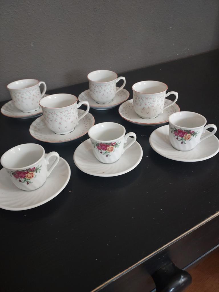 Duits porseleinen kop en schotel te koop., Ophalen