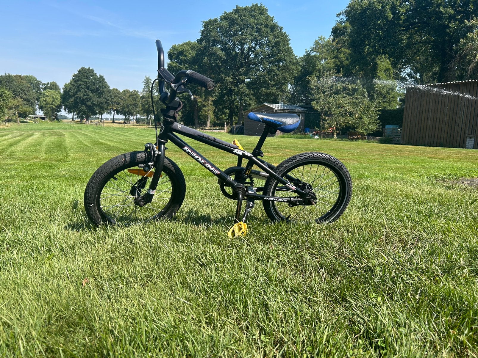 Stoere Redline  BMX 16 inch fiets, Fietsen en Brommers, Ophalen, Gebruikt, Staal, 16 tot 20 inch