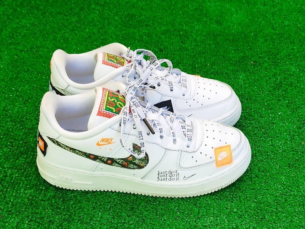 Nike Air Force 1 'Just Do It' Sneakers, Wit, Nike Inc., Info@nike.com, Nike