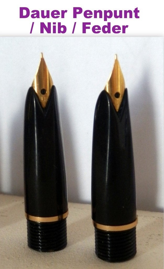 2 retro dauer penpunten ( nieuw ), Ophalen of Verzenden, Nieuw