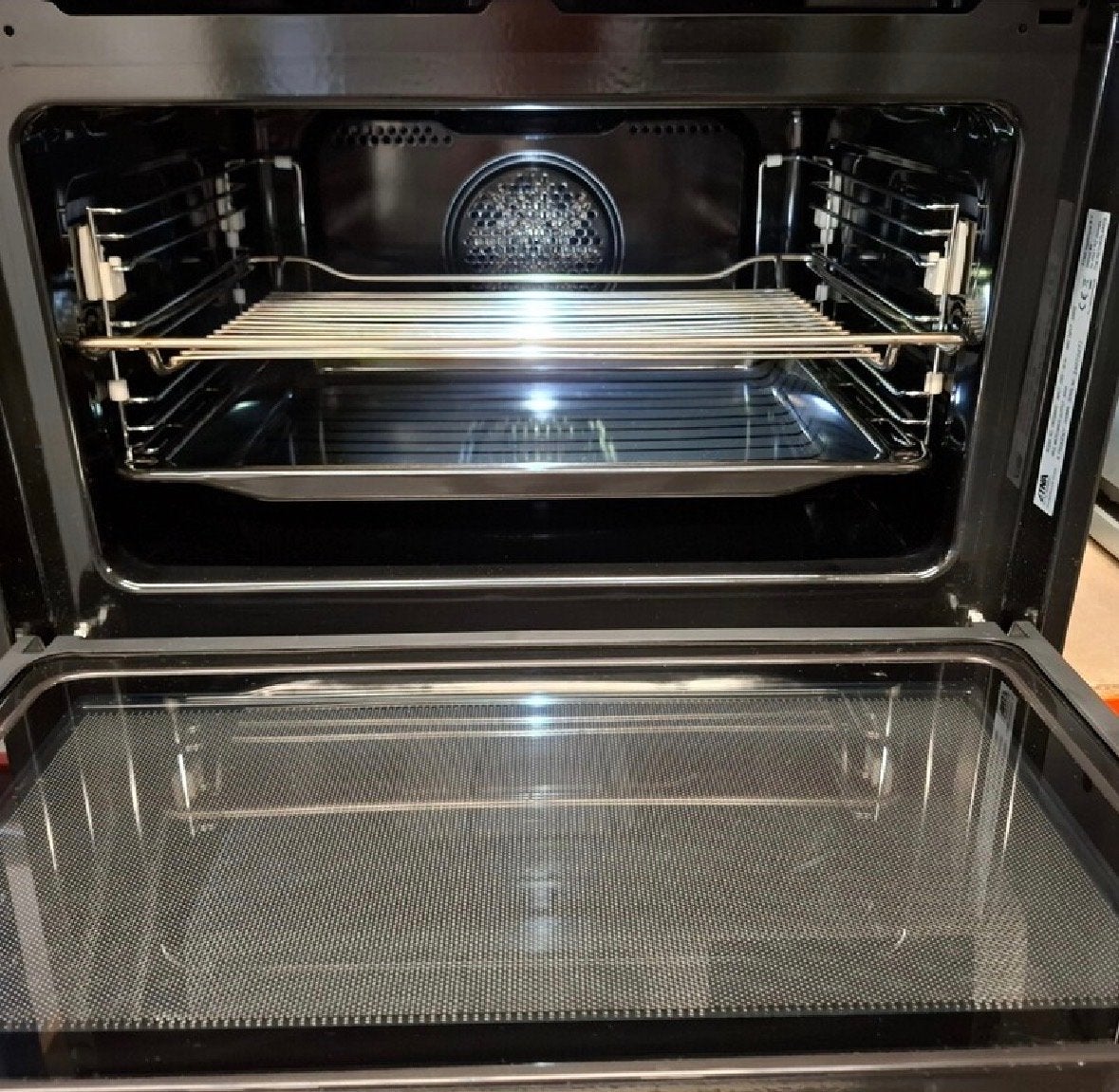 ETNA CM250RVS Combi-oven - Inbouw - RVS, Ophalen, 45 tot 50 cm, Hete lucht, Nieuw