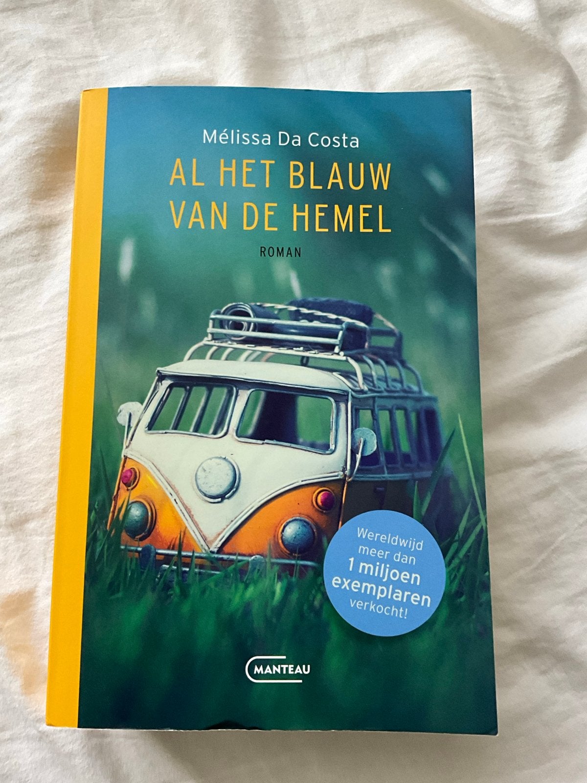Al het blauw van de hemel - Melissa Da Costa (Roman), Boeken, Romans, Ophalen of Verzenden, Gelezen, Nederland