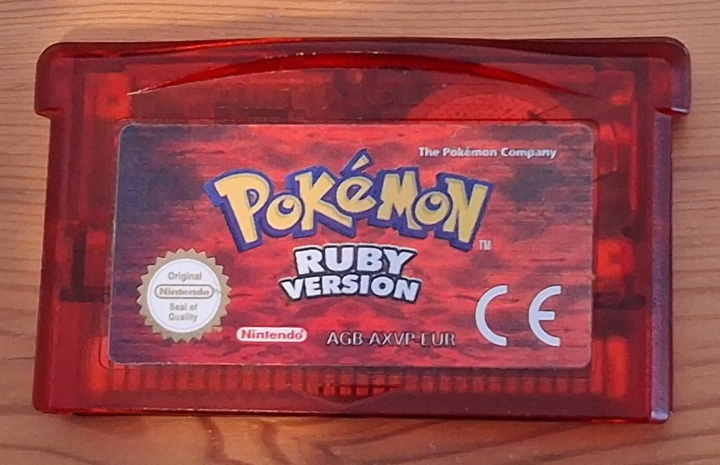 Pokémon Ruby, Spelcomputers en Games, Games | Nintendo Game Boy, Zo goed als nieuw, Avontuur en Actie, 1 speler, Vanaf 3 jaar