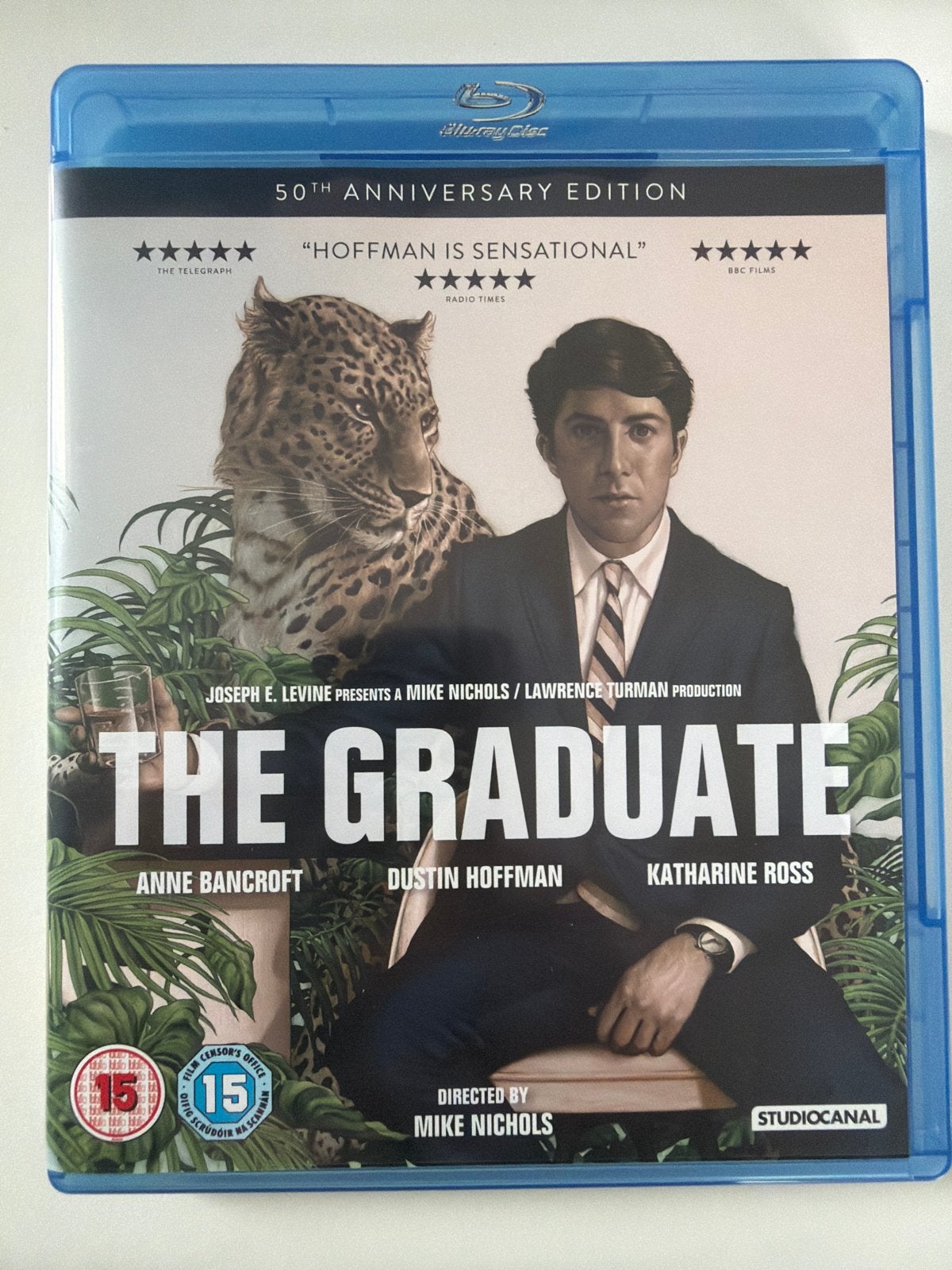 The Graduate 50th Anniversary Edition Blu-ray, Verenigde Staten, Komedie, Engels, Ophalen of Verzenden