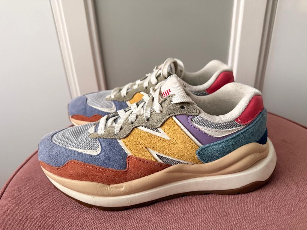 new balance 5740 multicolor suede sneakers | eu38, Verzenden, Nieuw, Overige kleuren, Sneakers of Gympen