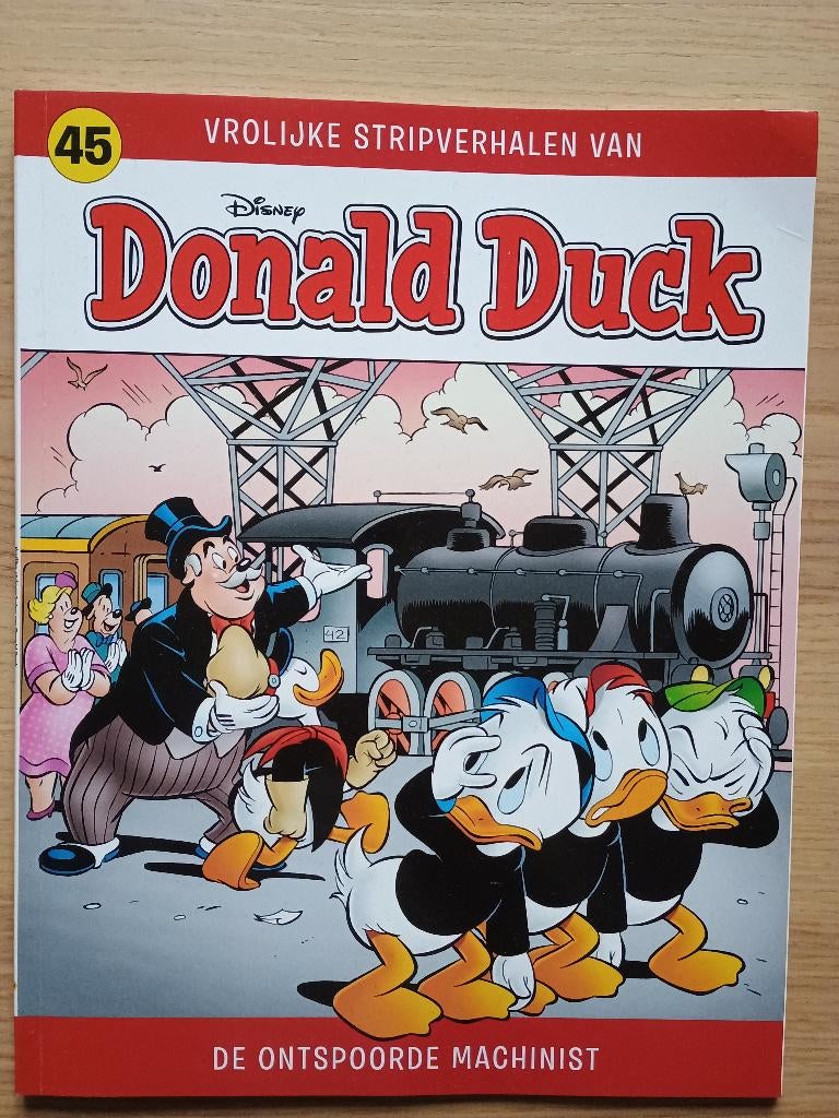Vrolijke stripverhalen van Donald Duck nr 45, Boeken, Eén stripboek, Ophalen of Verzenden, Zo goed als nieuw