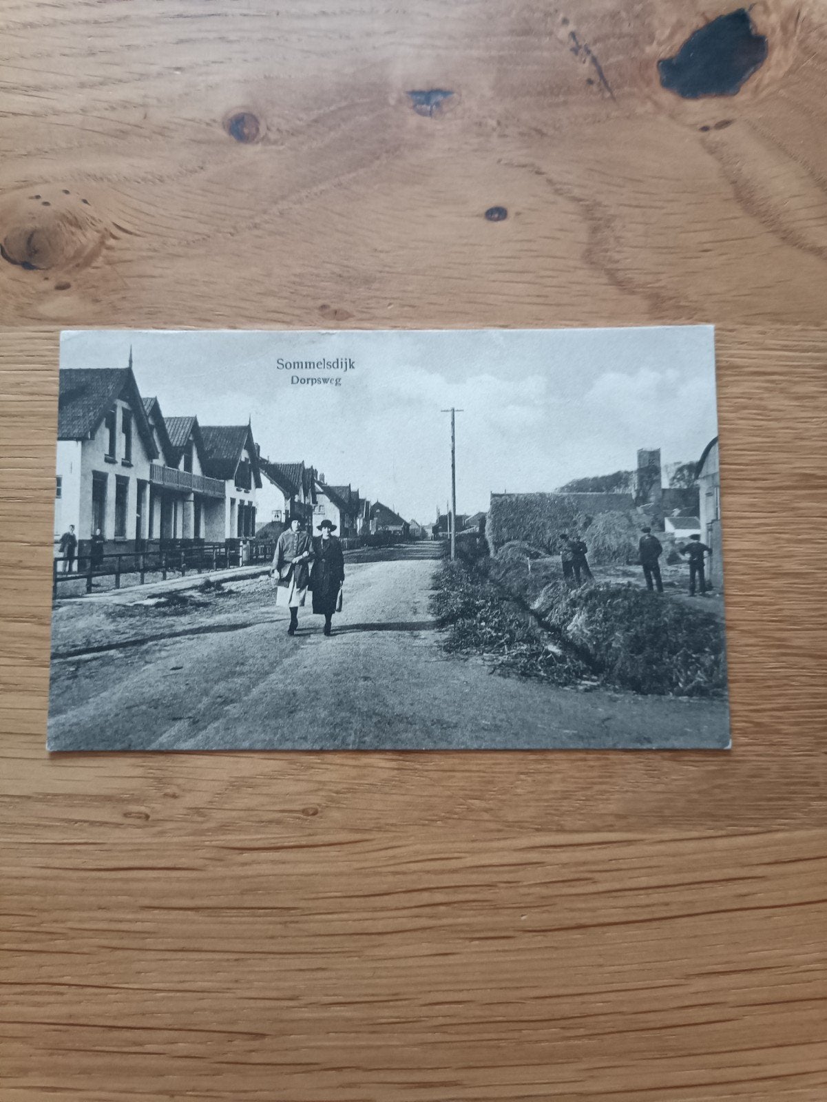 Sommelsdijk Dorpsweg (jaar 1928), Ophalen of Verzenden, 1920 tot 1940, Gelopen, Zuid-Holland