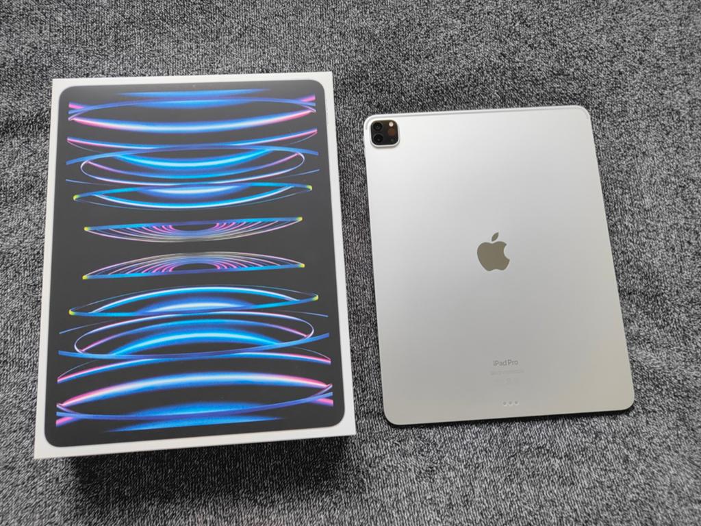 Apple iPad Pro 12.9 M2 128GB (2022) + Apple Pencil 2, Computers en Software, Apple iPads, Zo goed als nieuw, Apple iPad Pro, 13 inch of meer