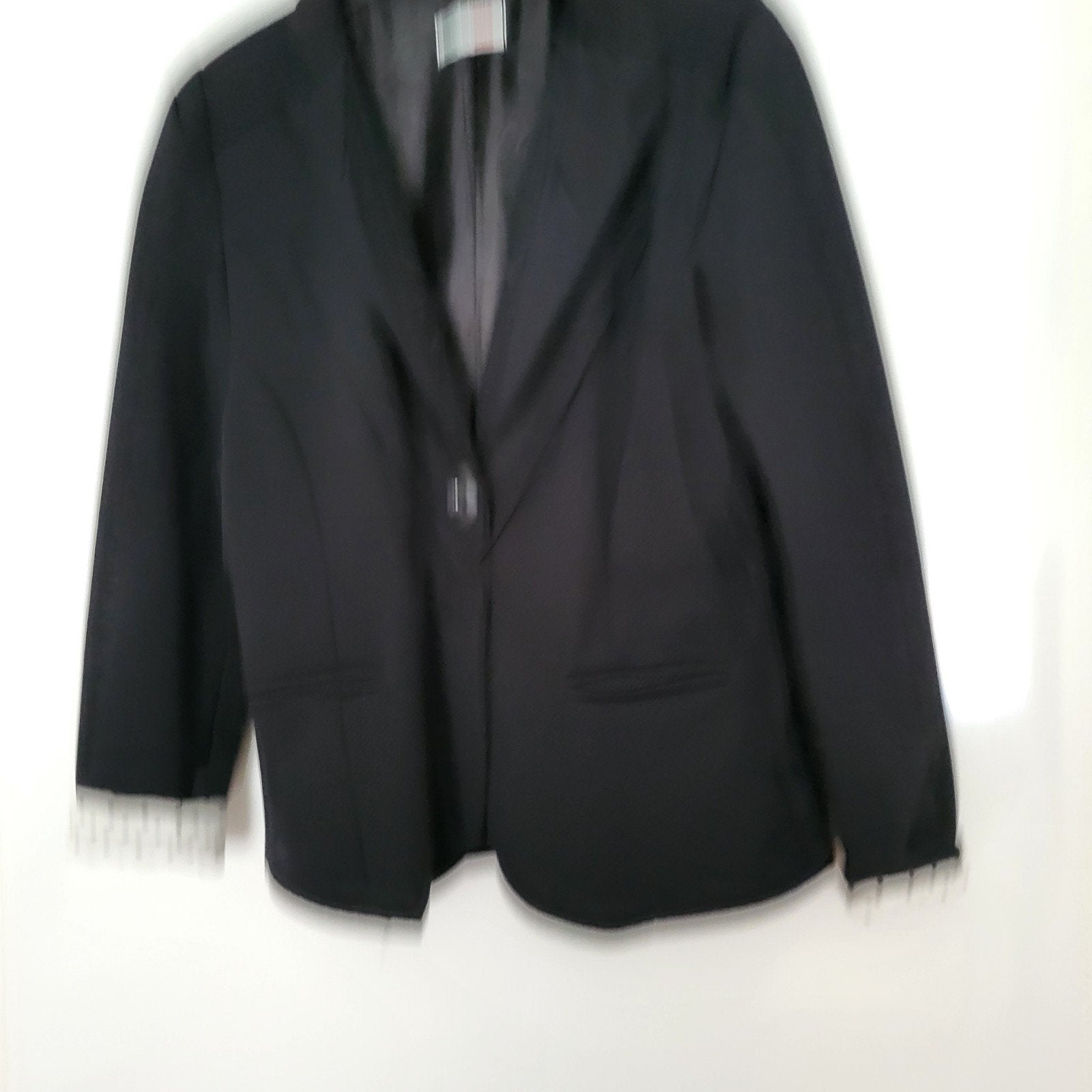 Zwart Jasje met Polkadot Voering, Maat 38/40 (M), Zwart, Ophalen of Verzenden, Jasje