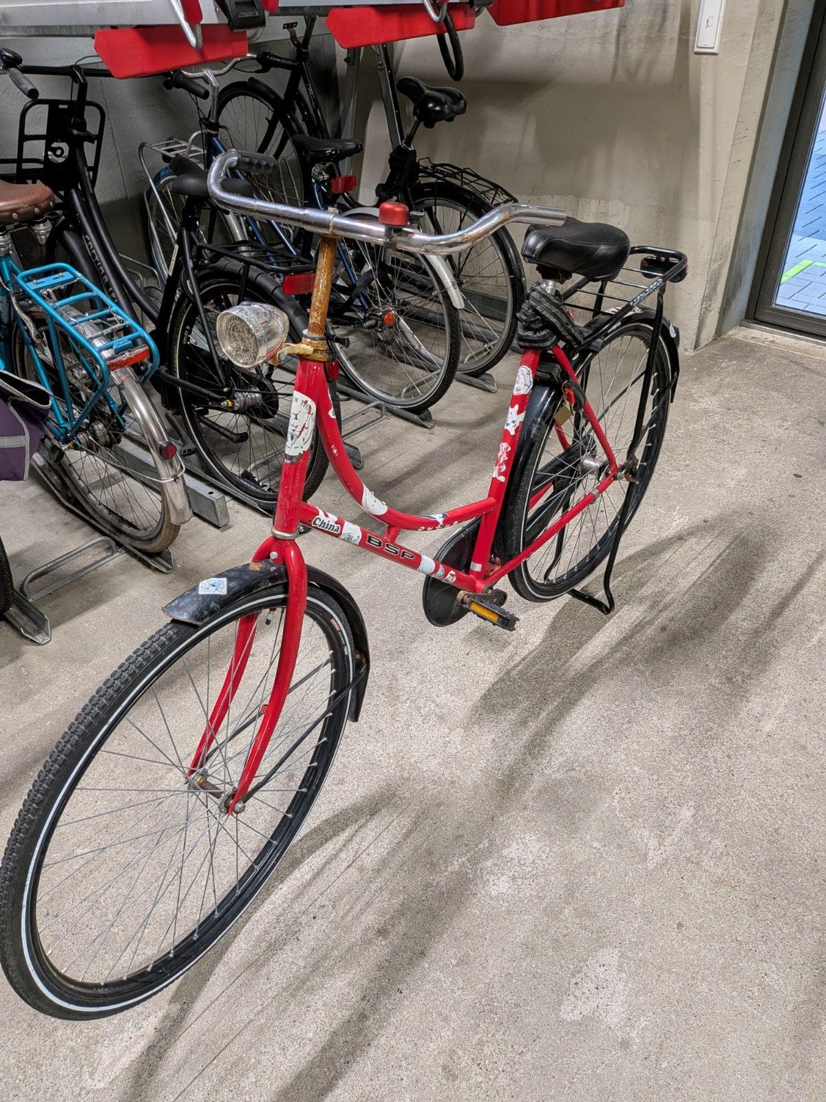 BSP Omafiets 18 inch - opknapper, Fietsen en Brommers, Ophalen, Terugtraprem, Gebruikt, Minder dan 47 cm