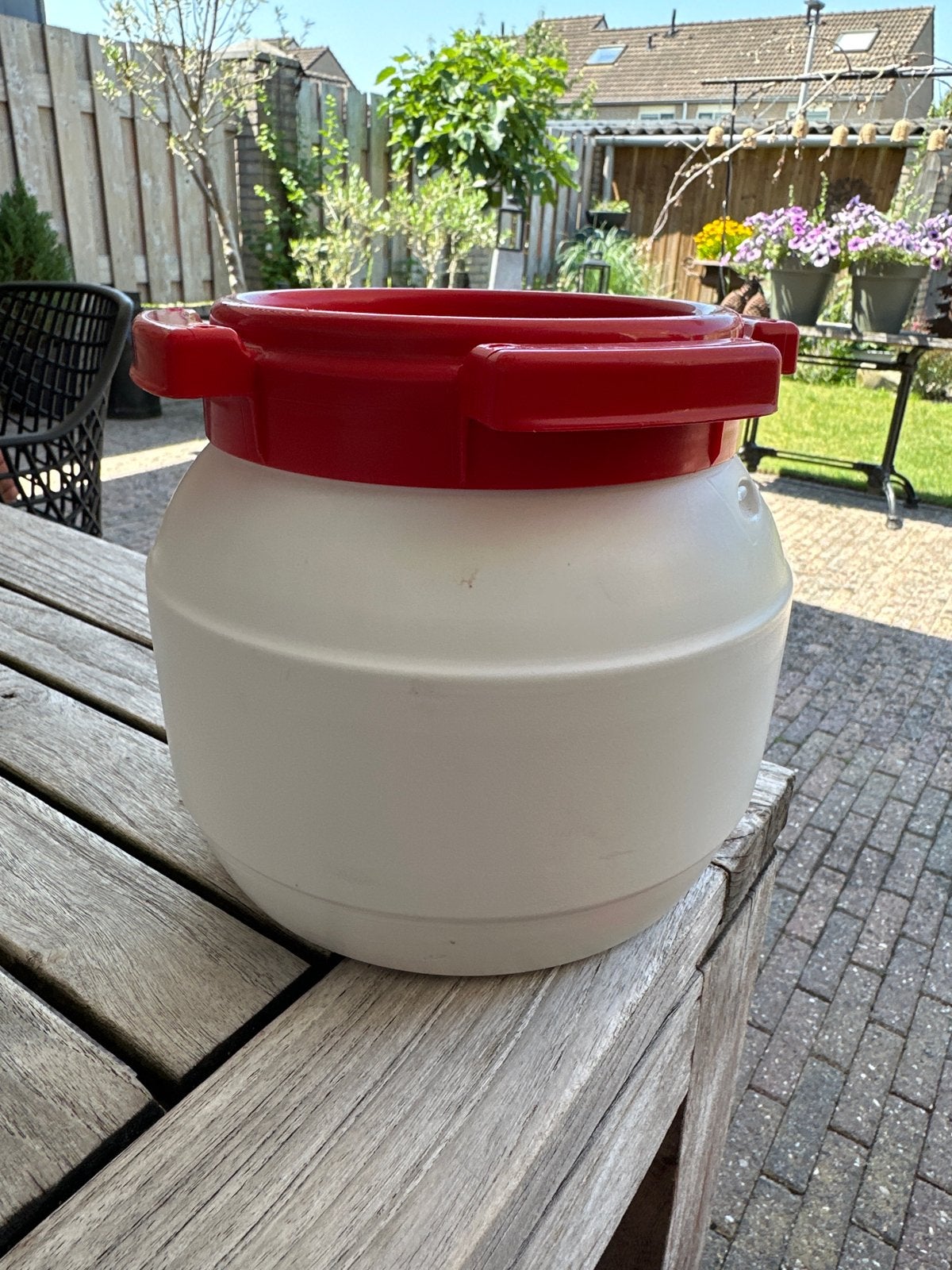 Curtex waterdichte ton 2.9 ltr, Watersport en Boten, Ophalen of Verzenden, Gebruikt