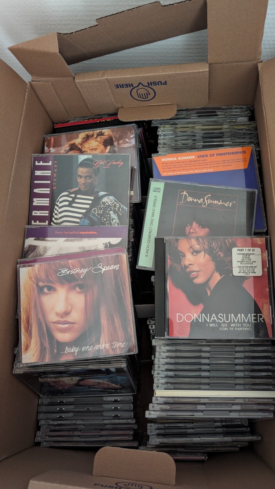 Grote partij cd's — pop, rock, disco, + verzameling, Cd's en Dvd's, Ophalen