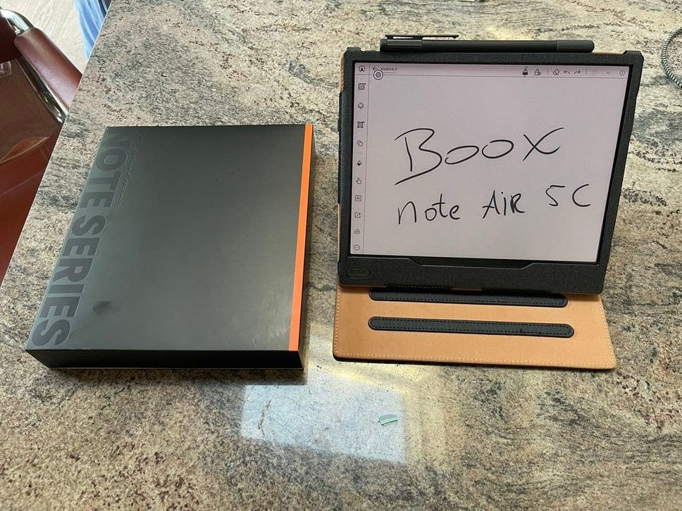 Boox Note Air 5C digitaal notitieblok met kleurenscherm, Computers en Software, E-readers, Zo goed als nieuw, 10 inch of meer