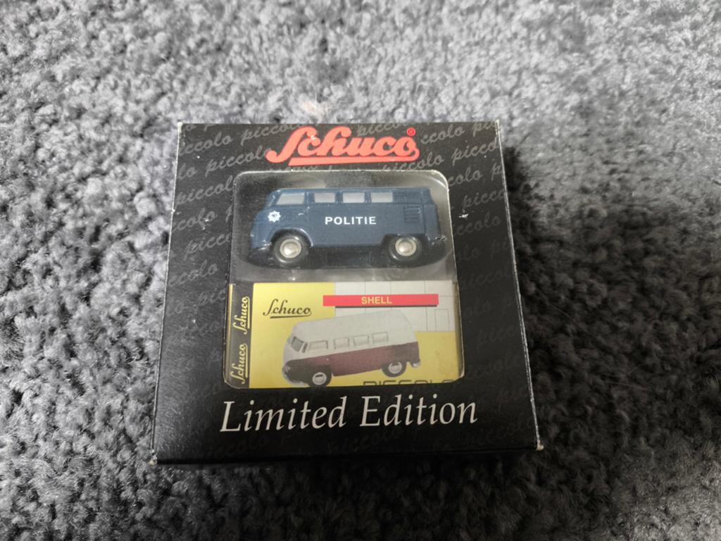 Schuco Piccolo VW T1 Bulli Bus "Politie", Ophalen of Verzenden, Zo goed als nieuw, Auto, Schuco