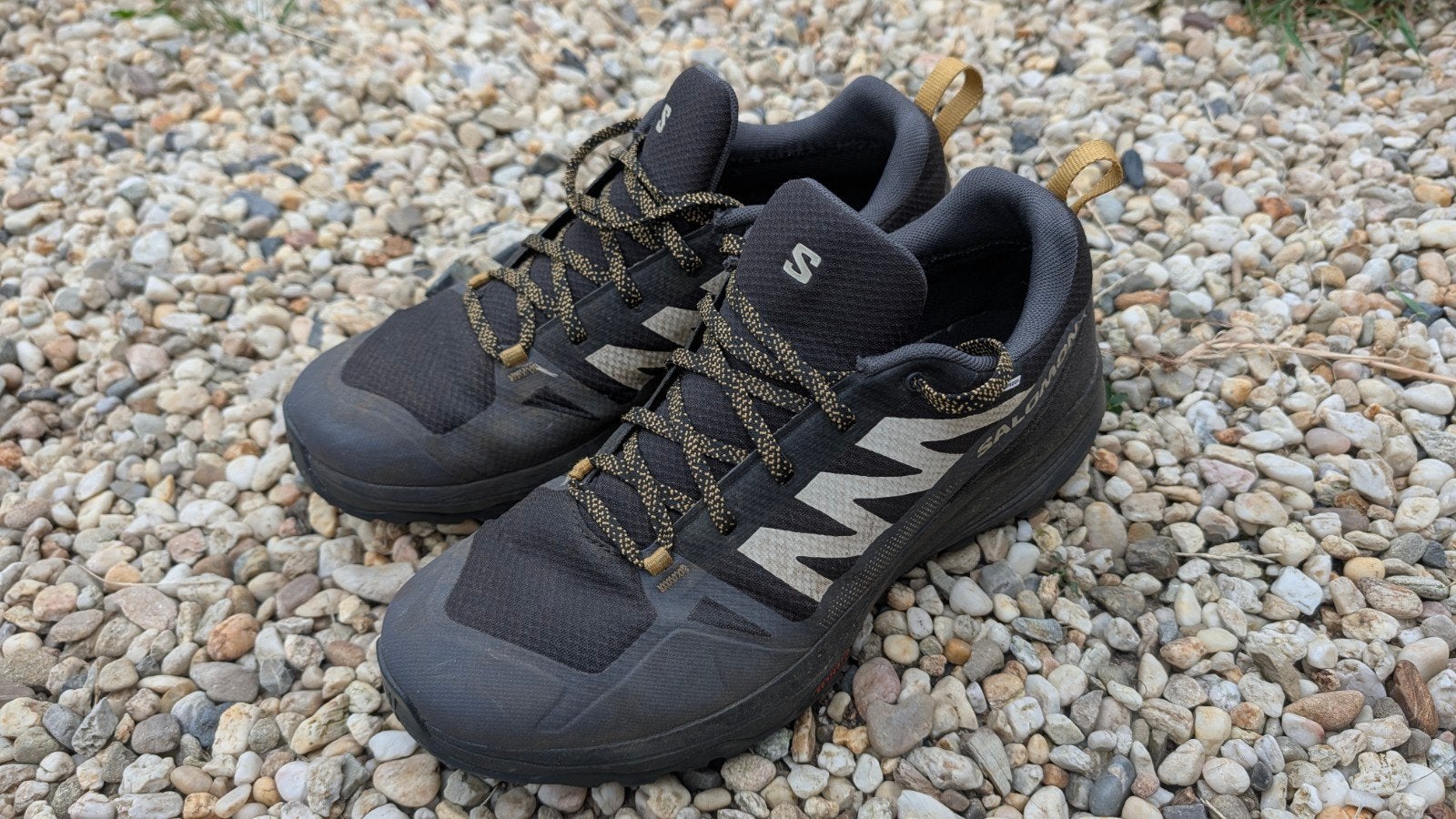 Salomon wandelschoenen - Maat 43 1/3, Zwart, Ophalen of Verzenden, Zo goed als nieuw, Salomon