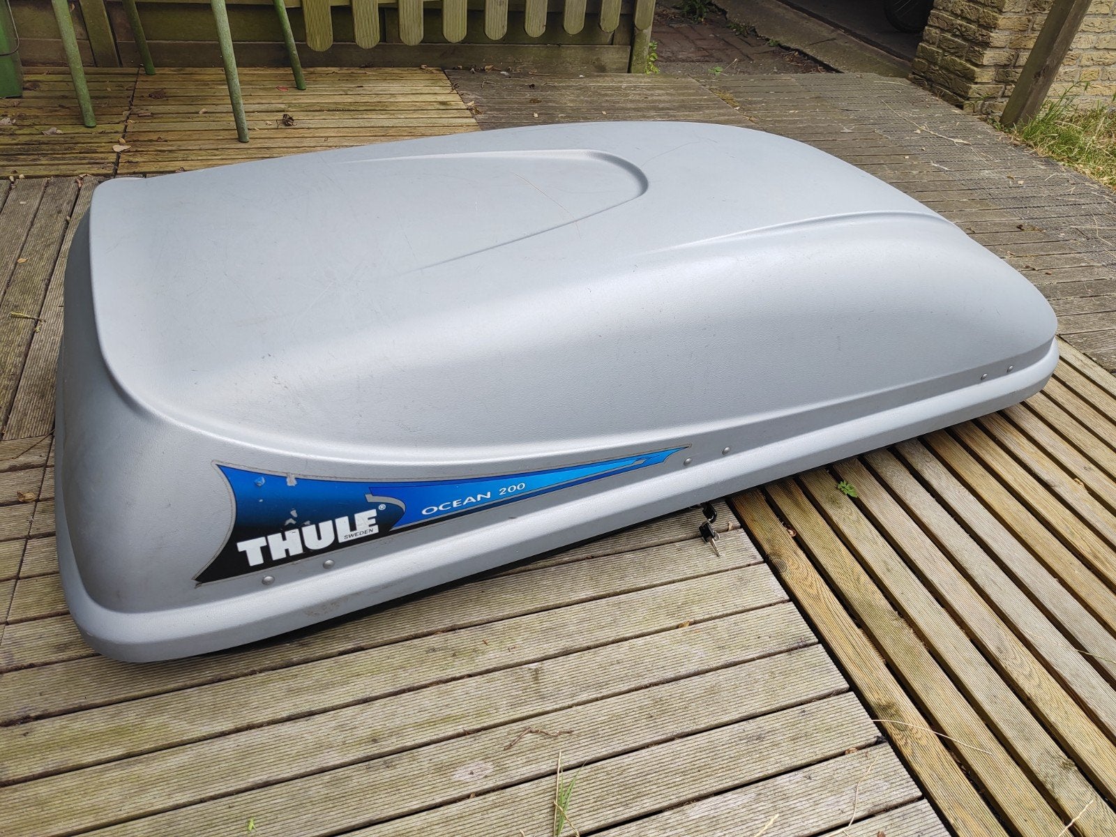 Thule Ocean 200 Dakkoffer - Ruime en Betrouwbare Bagagebox, Auto diversen, Dakkoffers, Ophalen, Gebruikt