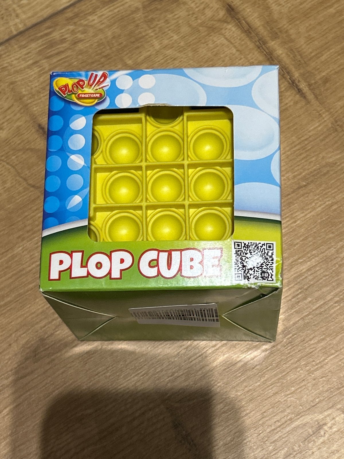 Plop Up Fidget Cube - Geel Stressspeeltje, Ophalen of Verzenden, Nieuw, Jongen of Meisje