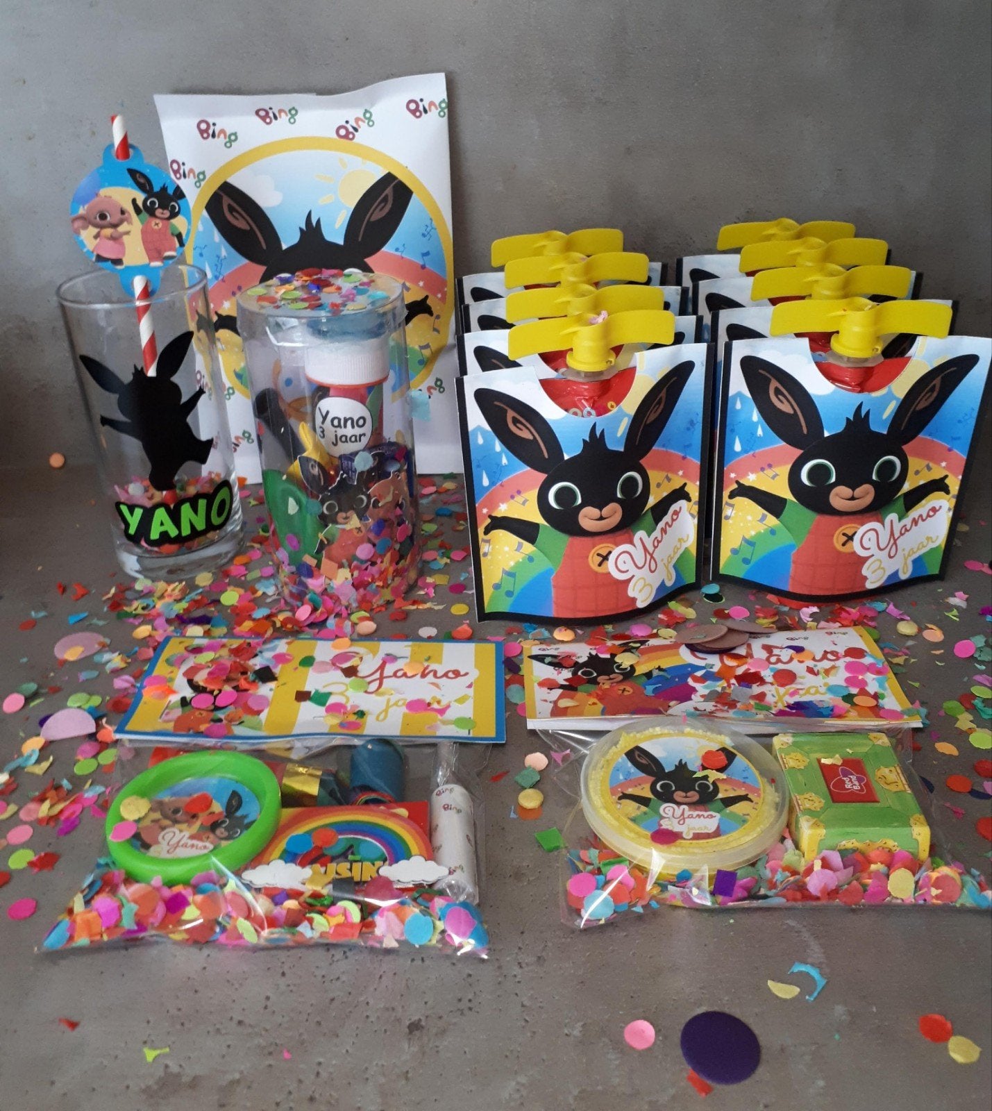 Traktatie Gabby's Dollhouse of ieder ander gewenst thema, Ophalen of Verzenden, Nieuw, Versiering, Verjaardag