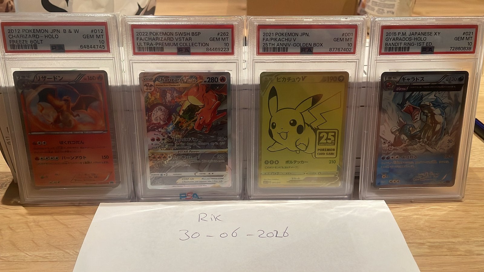 Diverse slabs, Foil, Meerdere kaarten, Ophalen of Verzenden, Zo goed als nieuw