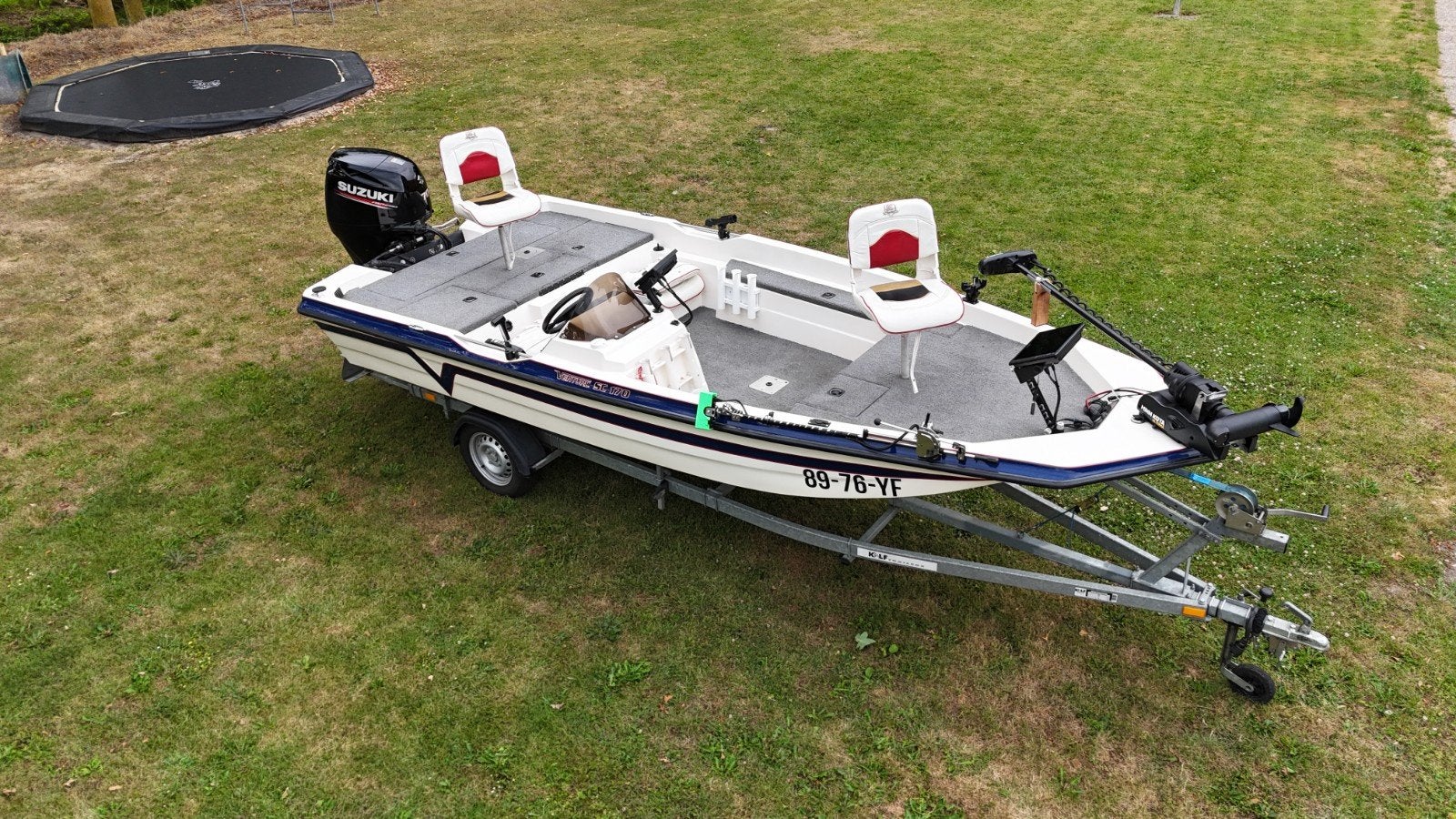 Visboot Carolina Skiff Venture SC 170 met Suzuki 70pk, Ophalen