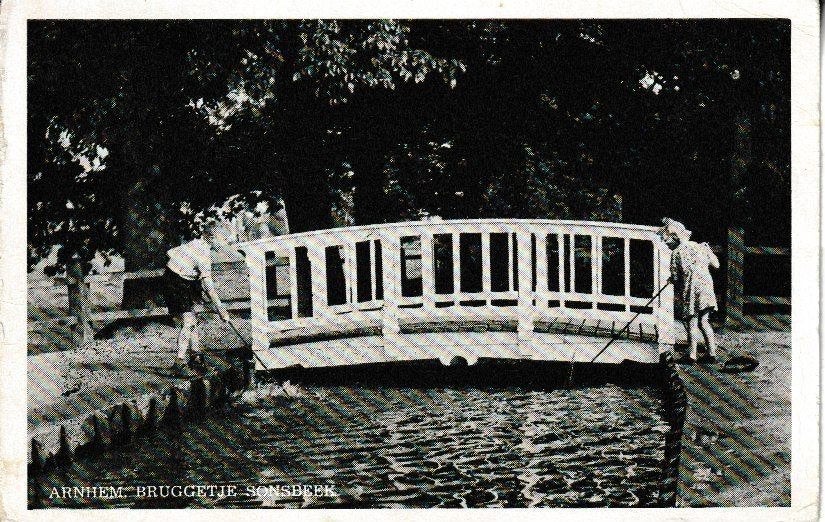 ARNHEM-SONSBEEK - BRUGGETJE, Ophalen of Verzenden, 1940 tot 1960, Gelopen, Gelderland
