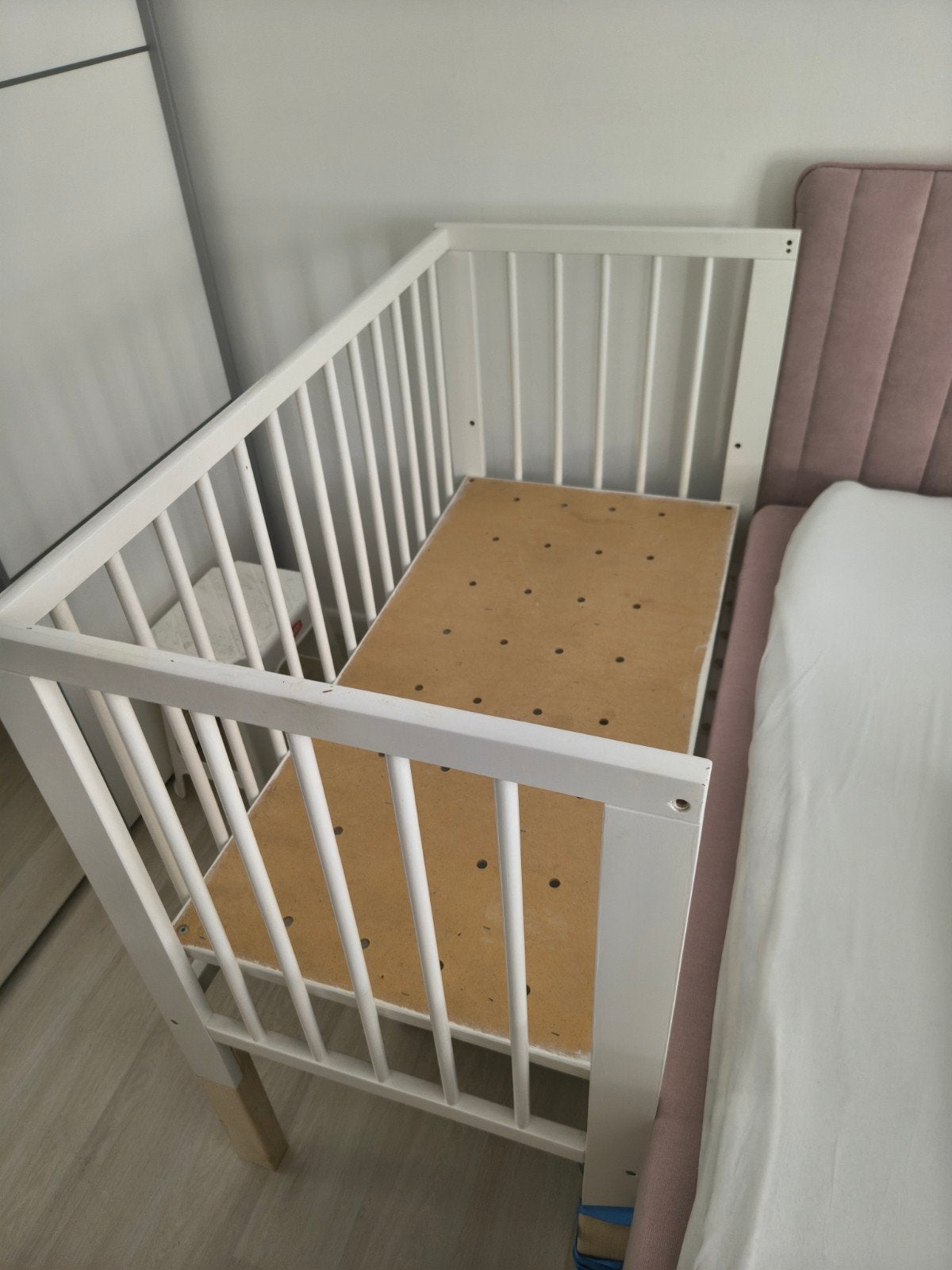 Ikea hack gulliver co-sleeper, Ophalen, Zo goed als nieuw, Wieg