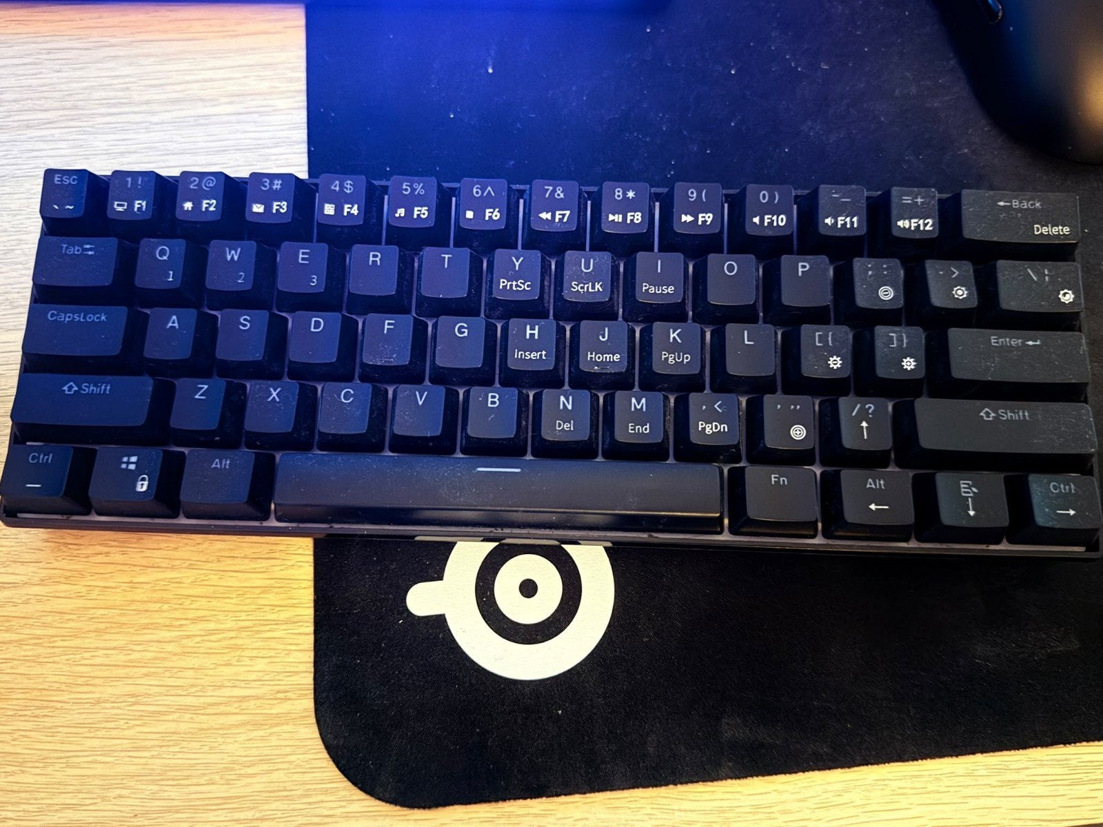 Royal Kludge RK61 Mechanisch Gaming Toetsenbord, Computers en Software, Ophalen, Gebruikt, Draadloos, Royal Kludge