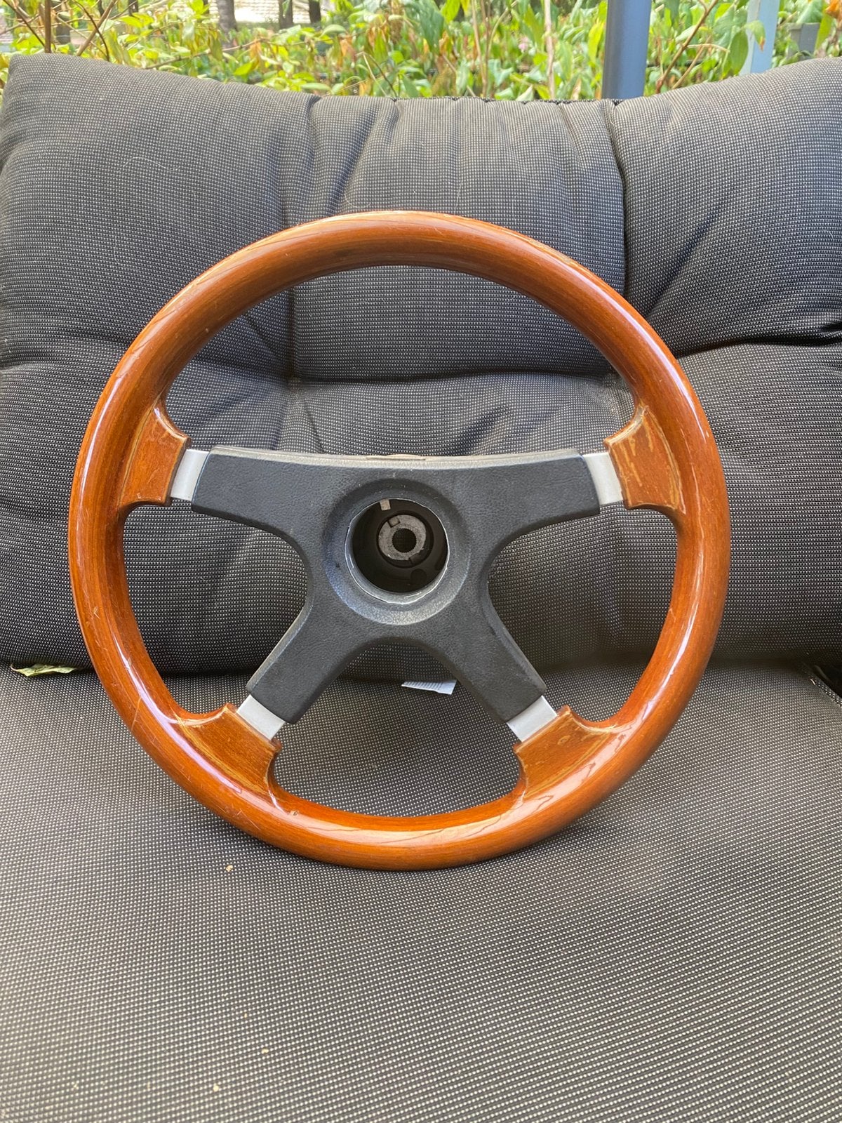 Personal houten sportstuur met diverse naafadapters, Auto diversen, Ophalen