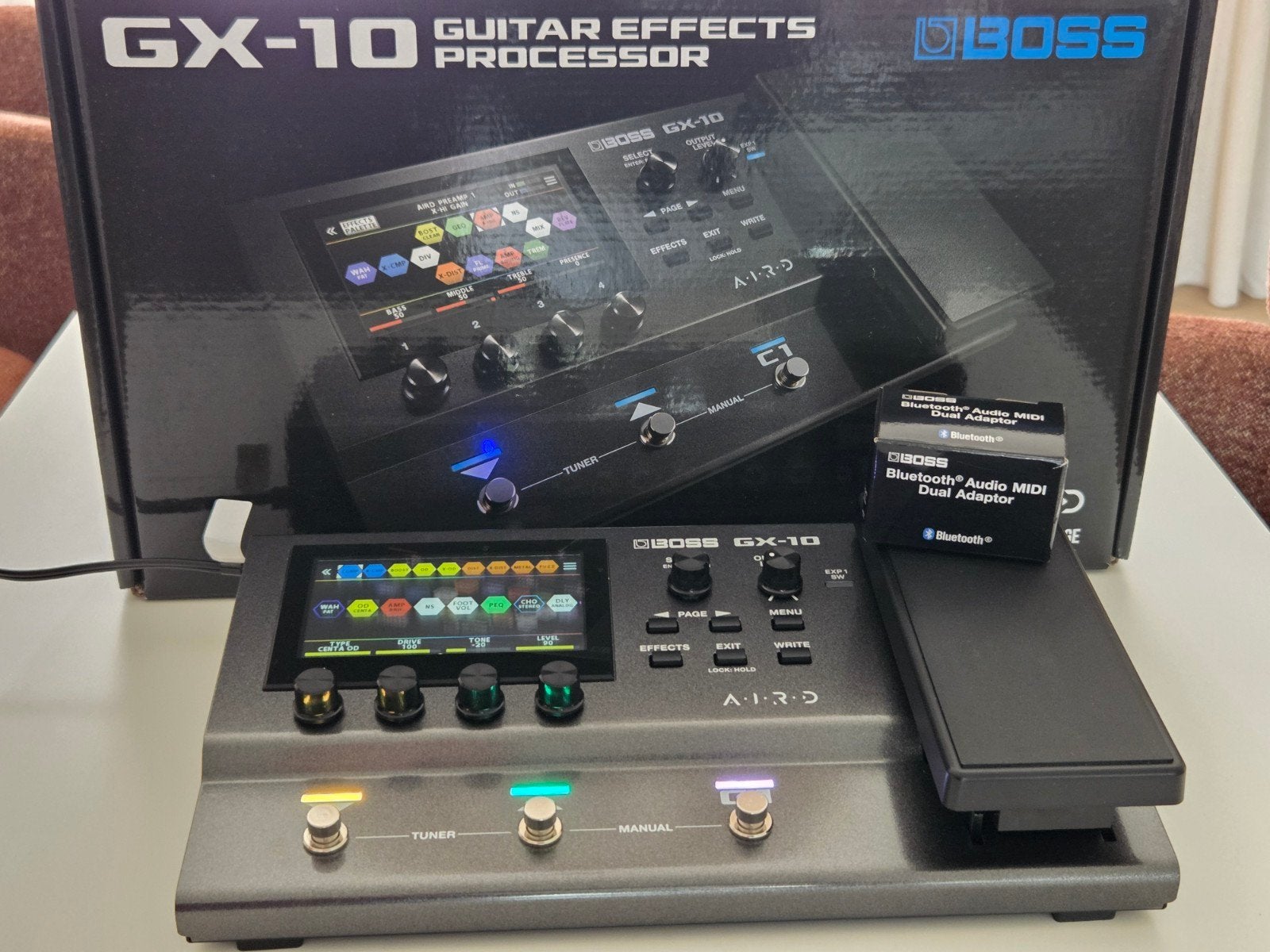 Boss GX-10 Multi Effects + BT adapter, Ophalen of Verzenden, Zo goed als nieuw