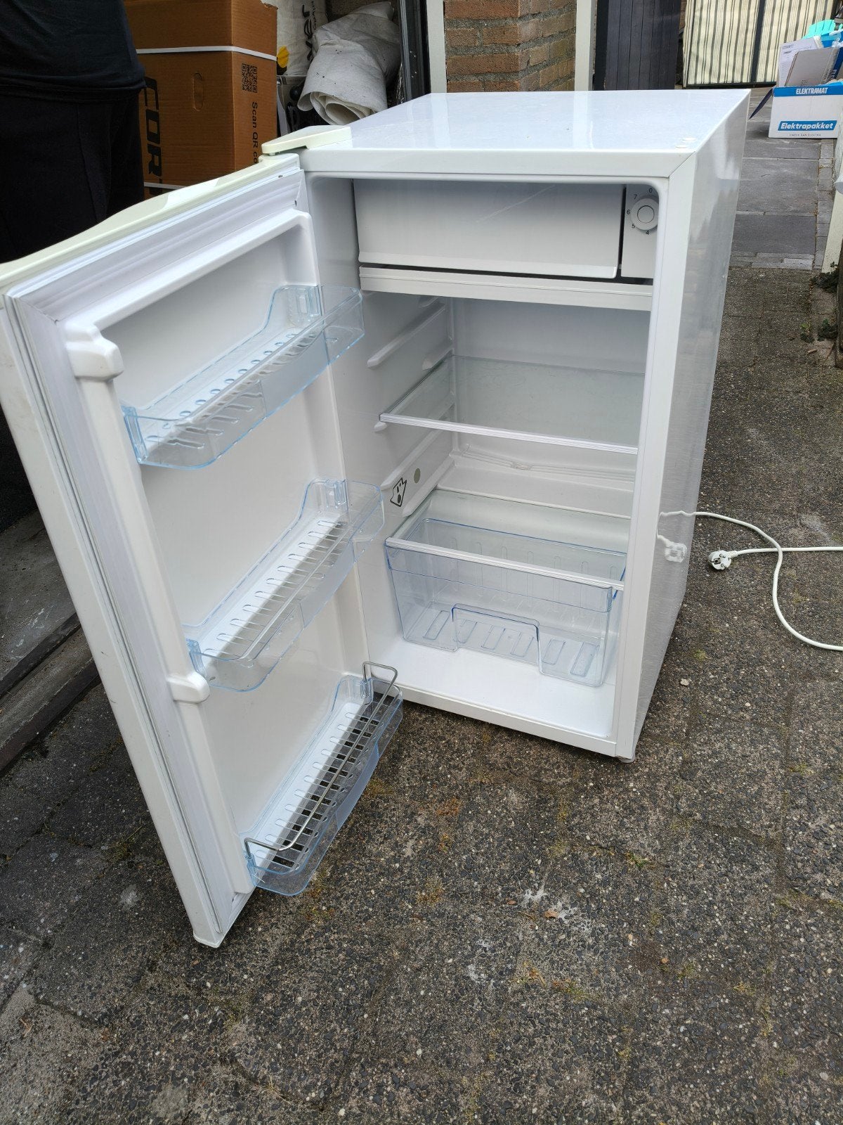 Kleine koelkast met vriesvakje, Ophalen, Gebruikt, Minder dan 75 liter, Met vriesvak