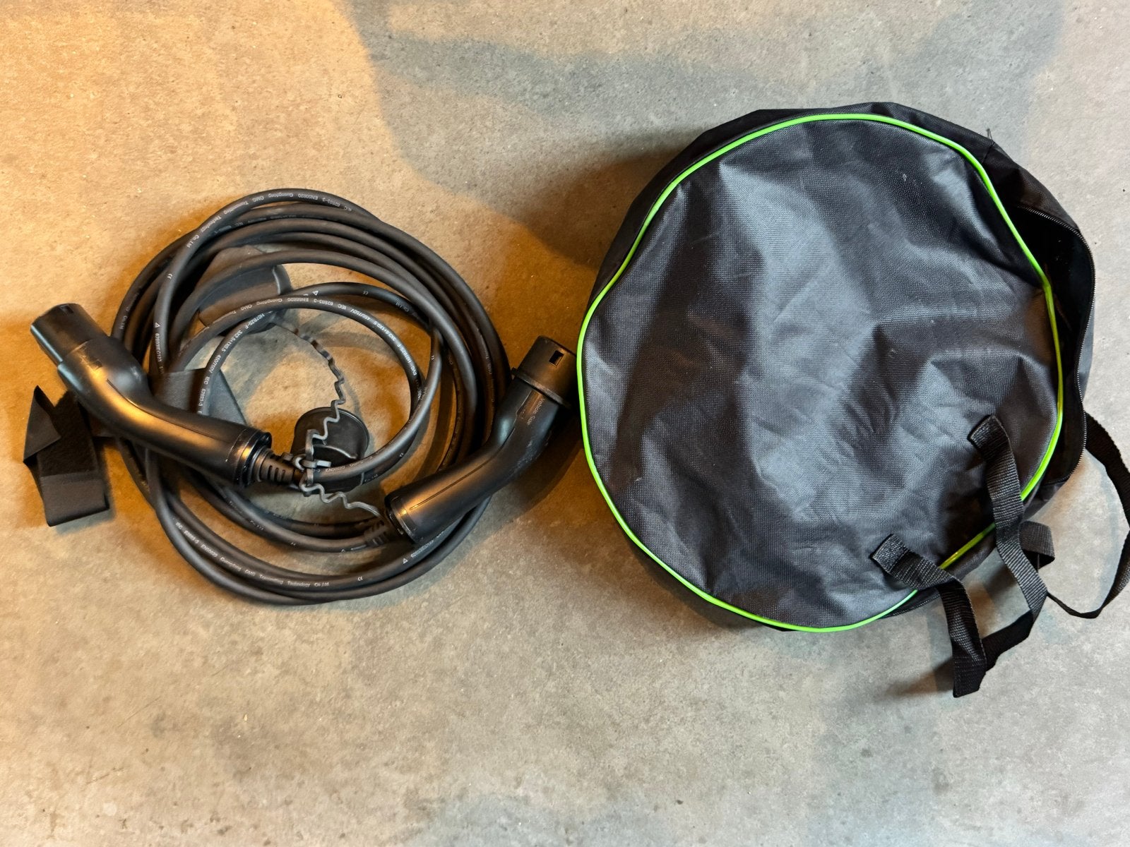 1-fase laadkabel elektrische auto 250V/20A AC, Auto diversen, Laadpalen, Ophalen of Verzenden, Gebruikt, Laadkabel